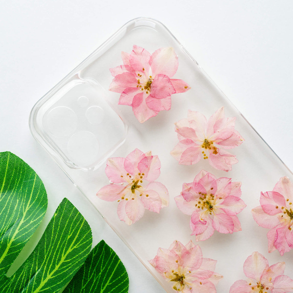 Sakura | Pressed Flower iPhone Bumper Case Sakura | Pressed Flower iPhone Bumper Case