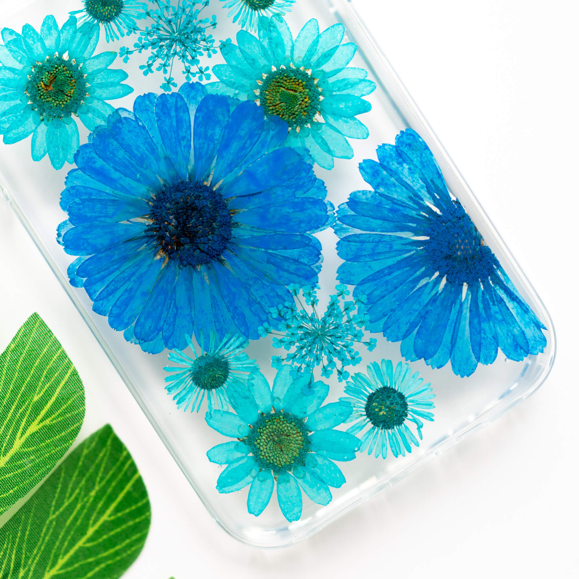 French Blue Floral iPhone Case –