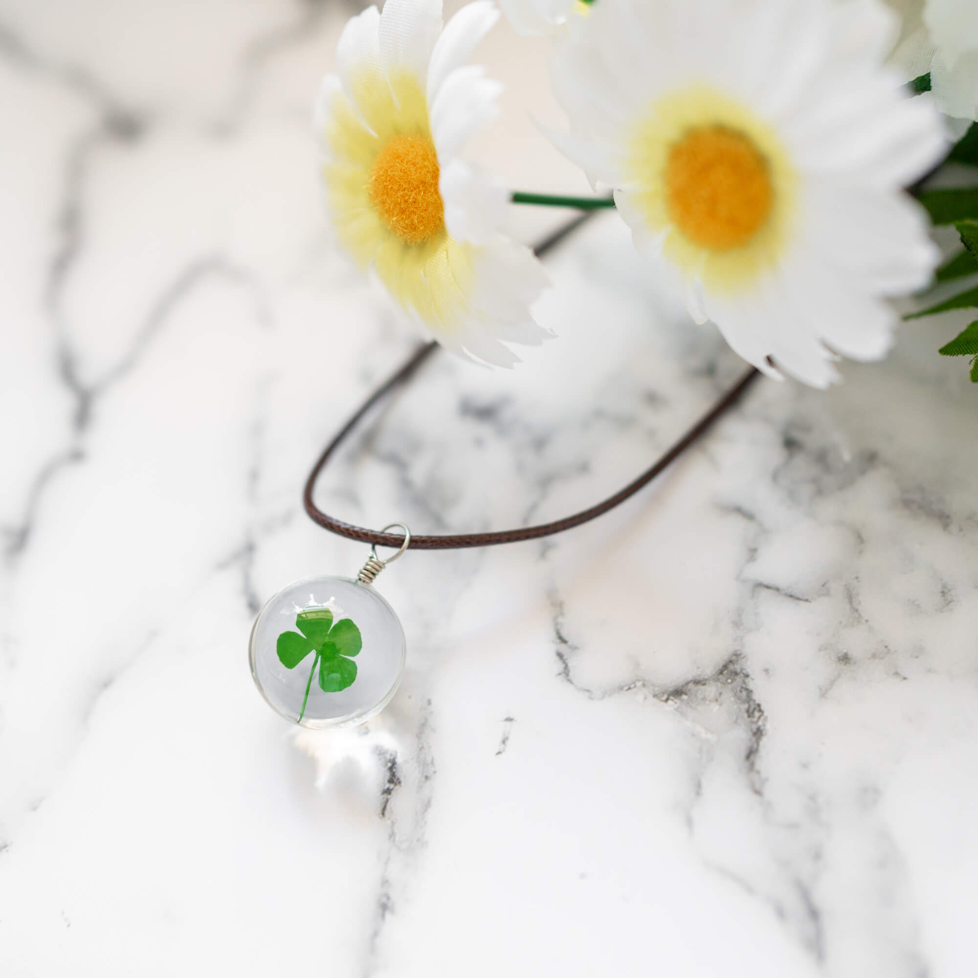 Four-leaf Clover Breastmilk Necklace – Jewelry Memories